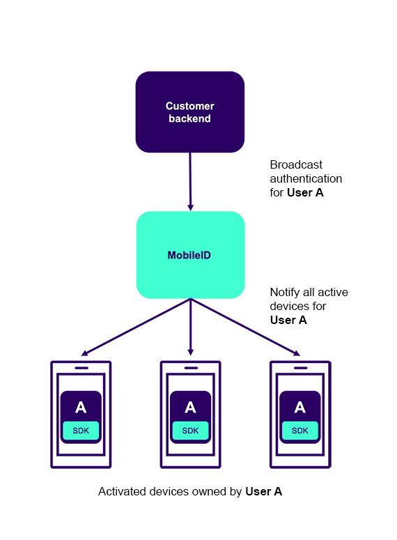 Diagram showing how broadcast works click-to-zoom